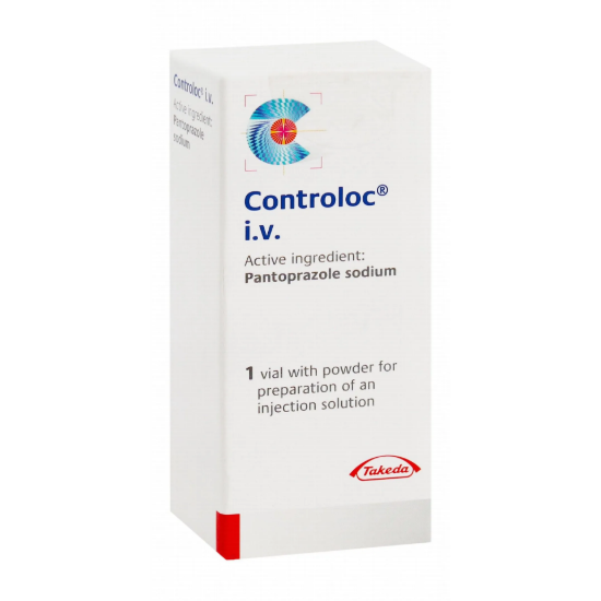 CONTROLOC 40 MG I.V VIAL 146 LE