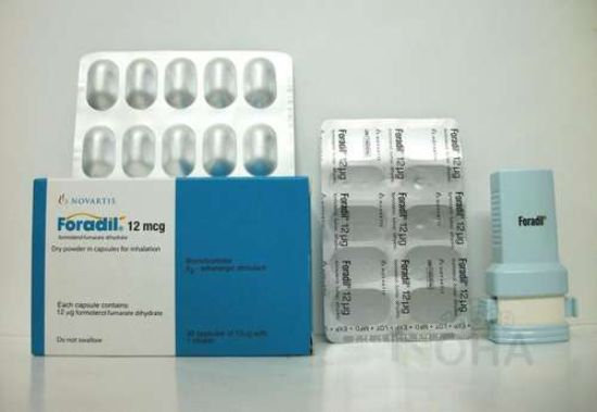 FORADIL 60 CAPSULES 560 LE