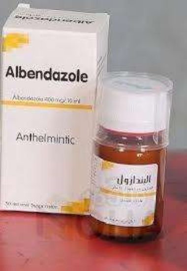 ALBENDAZOLE 400 MG/30 ML SYRUP 24 LE