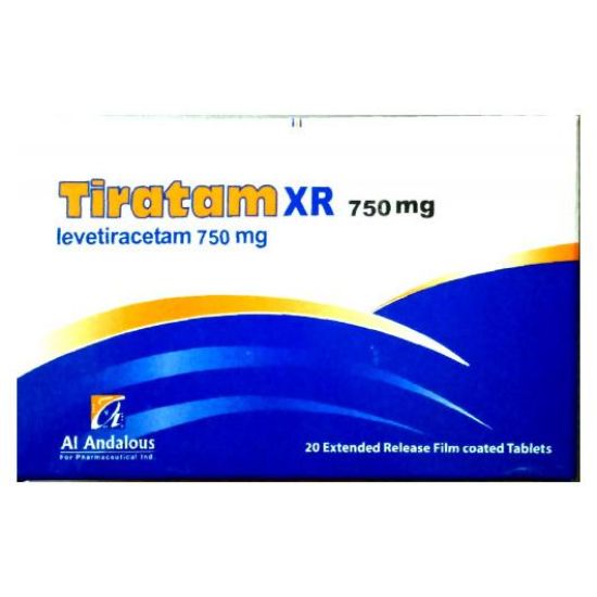 TIRATAM 750 XR MG 20 TAB 148 LE