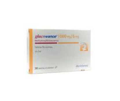 GLUCOVANCE 1000 MG/5 MG TAB 30 TAB 2 STRIP 124 LE
