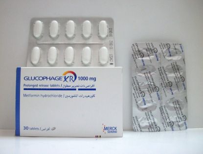 GLUCOPHAGE XR 1000 MG 30 TAB 126 LE