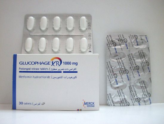 GLUCOPHAGE XR 1000 MG 30 TAB 126 LE