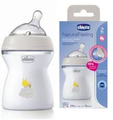 CHICCO NATURAL FEELING 53633+2 M 250 ببرونه بلاستك
