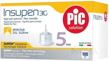 PIC  INSUPEN  NEEDLE 5 M سن قلم انسولين