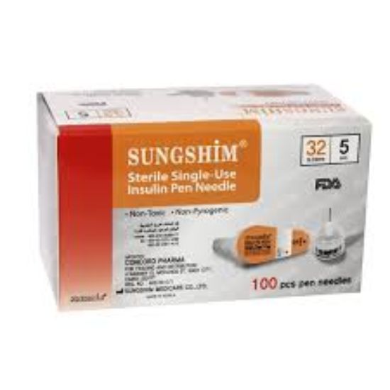 SUNGSHIM 5M سن قلم انسولين