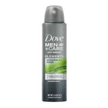 DOVE SPRAY MINERALS+SAGE FOR MEN 250 ML