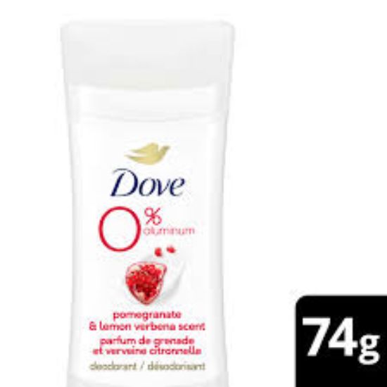 DOVE WOMEN POMEGRANATE & LEMON STICK 74 GM 0% ALUMINUM