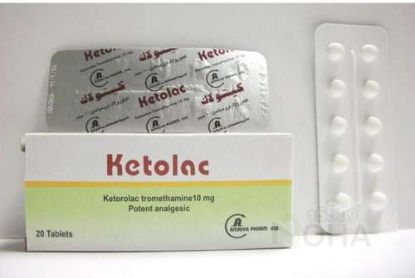 KETOLAC 10 MG 20 TAB 38 LE