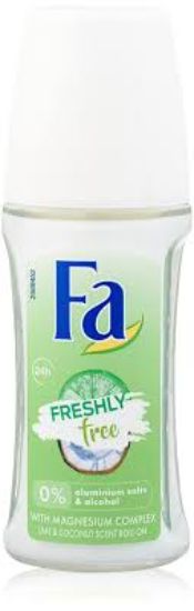 FA COCONUT &LIME FRESHLY FREE ROLL 50ML OFFER 20%