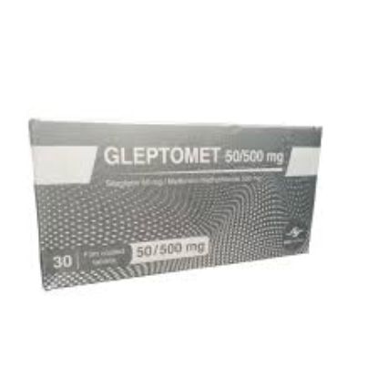 GLEPTOMET 50/500 MG 30 TAB 157.5 LE