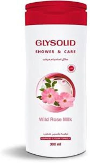 GLYSOLID SHOWER & CARE ROSE MILK 300ML