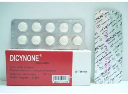 DICYNONE 500 MG 14 TAB 102 LE