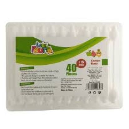 LA FRUTTA COTTON BUDS 40+15 PCS مربعه