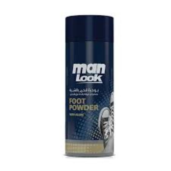 MAN LOOK FOOT POWDER بالشبة 50جم عرض 20%