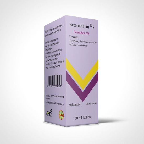 ECTOMETHRIN 5%LOTION 50 ML 55 LE