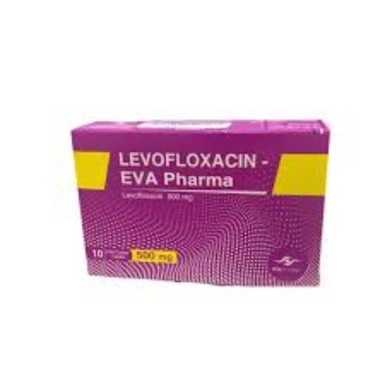 LEVOFLOXACIN EVA PHARMA 500 MG 10 CAP 96 LE