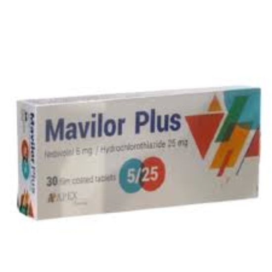 MAVILOR PLUS 5/12.5 MG 30 TAB 108 LE