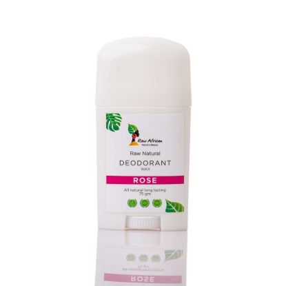 RAW AFRICAN DEODORANT STICK WHITE ROSE 75