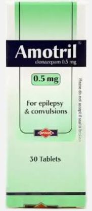 AMOTRIL 0.5 MG 30 TAB 27 LE