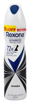 REXONA ADVANCED INVISIBLE SPRAY FORMEN 150MLOFF12%
