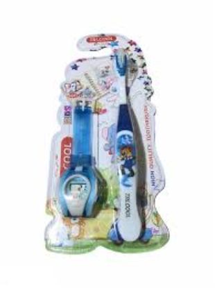 TRI COOL TOOTHBRUSH فرشة اسنان اطفال+مسدس