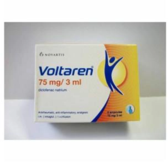 VOLTAREN 75 MG 6 AMP 102 LE