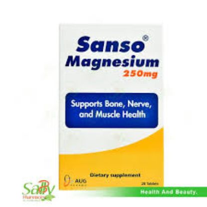 SANSO MAGNESUM 250 MG 28 TAB 200 LE