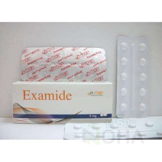 EXAMIDE 5 MG 30 TAB 66 LE