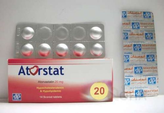 ATORSTAT 20 MG 14 TAB 64 LE