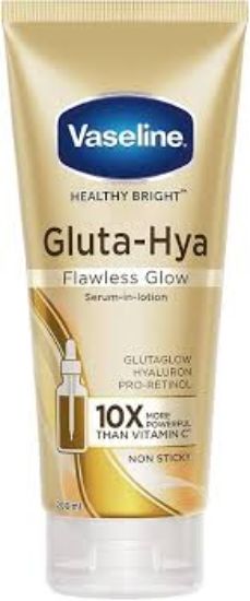 VASELINE GLUTA-HYA FLAWLESS GLOW LOTION 200ML (20% OFF)