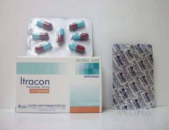 ITRACON 100 MG 14 CAP 130 LE