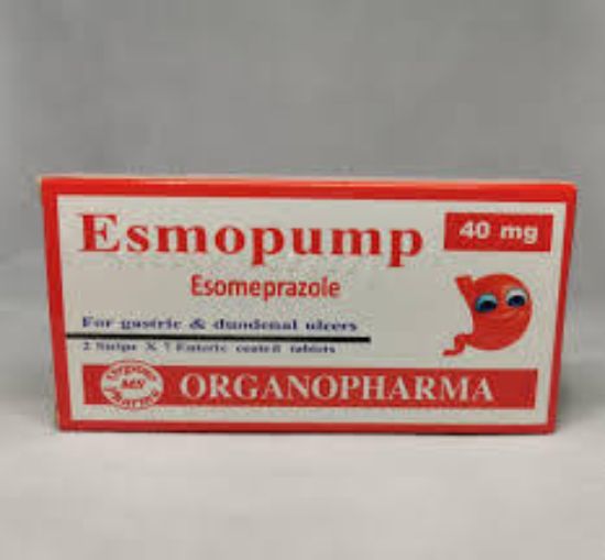 ESMOPUMP 40 MG 14 TAB 172 LE