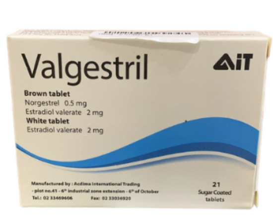 VALGESTRIL 21 TAB 34 LE