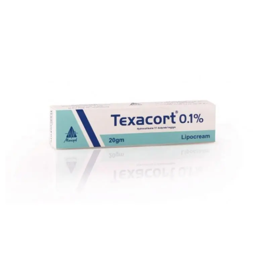 TEXACORT 0.1 % CREAM 20 GM 22 LE