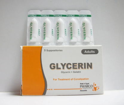 GLYCERIN ADULT 5 SUPP PHARCO 12 LE