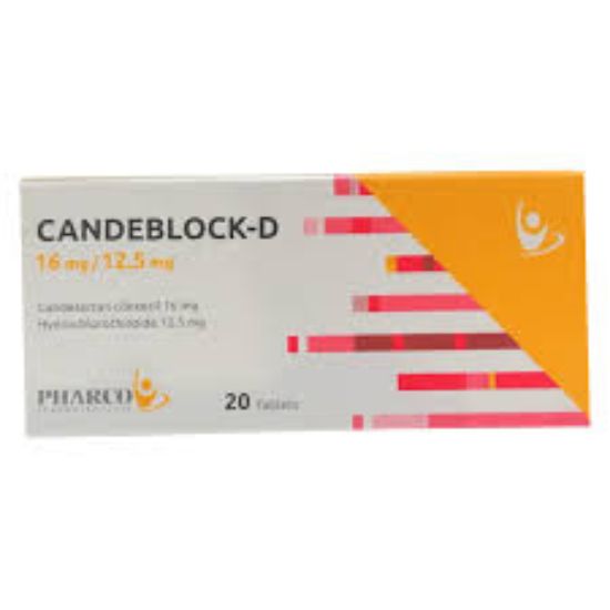CANDEBLOCK-D 16/12.5 MG 20 TAB 106 LE