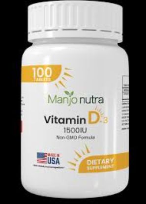 MANJO NUTRA D3 1500 IU 100 TAB