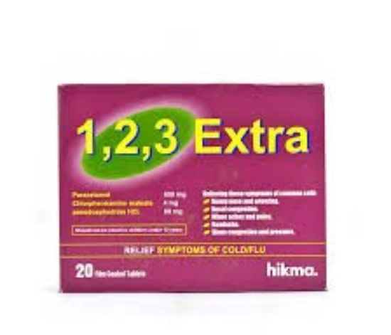 ONE TWO THREE EXTRA 20 TAB 50 LE