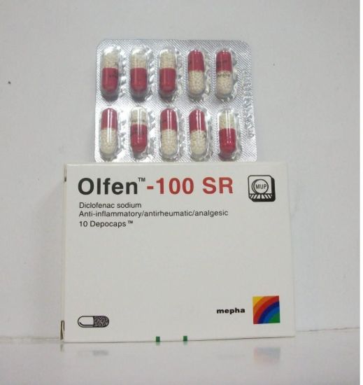 OLFEN 100 SR MG 10 CAP 36 LE