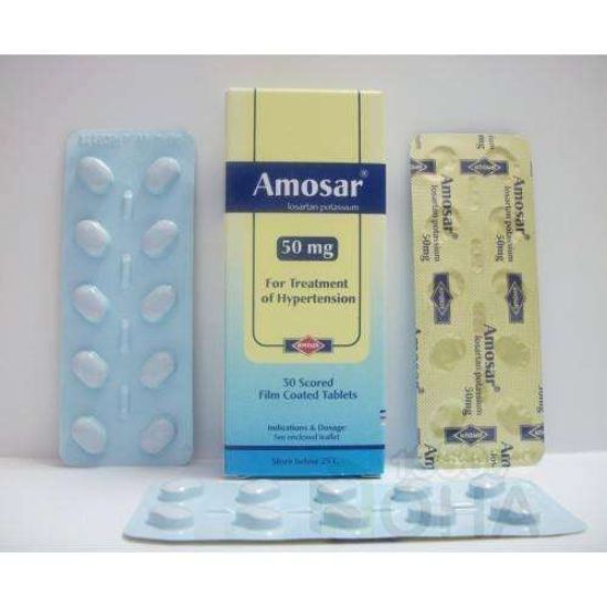 AMOSAR 50 MG 30 TAB 51 LE