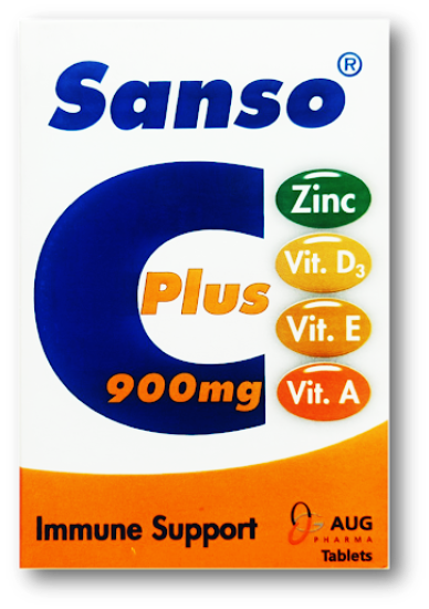 SANSO-C PLUS 900 MG 14 TABLETS 95 LE