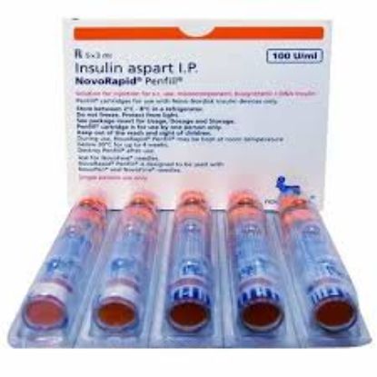INSULIN NOVORAPID 100 IU 1 PENFILL 1075 LE