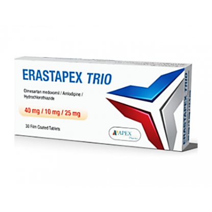 ERASTAPEX TRIO 10/40/25 30 TAB 162 LE