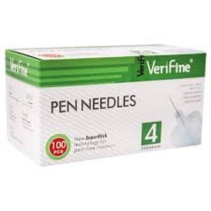 VERI FINE PEN NEEDLES 4 MM