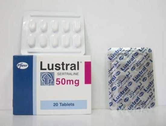 LUSTRAL 50 MG 20 TAB 136 LE
