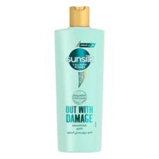 SUNSILK OUT WITH DAMAGE SHAMPOO 350 ML سلفات فري OFF 20%)