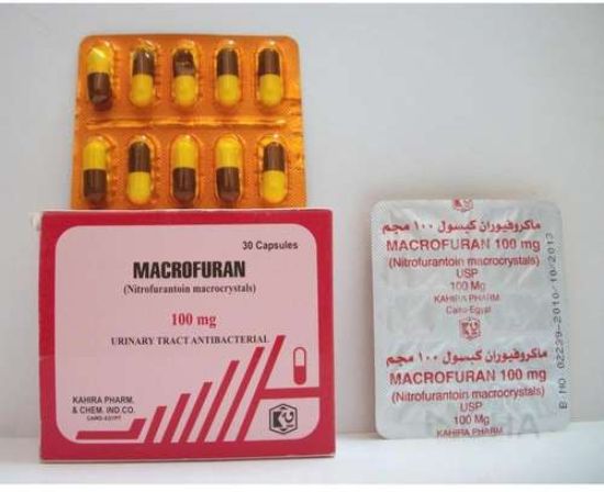 MACROFURAN 100 MG 30 CAP 82 LE