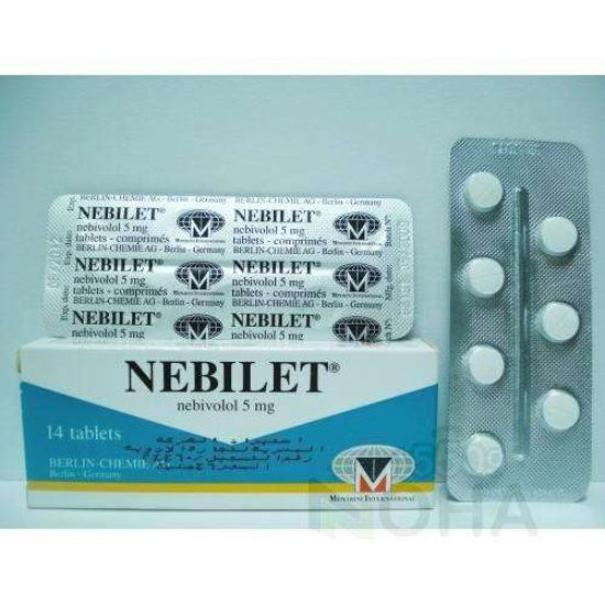 NEBILET 5 MG 14 TAB 102 LE