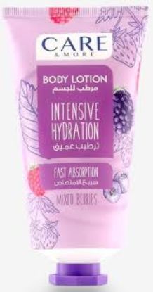 CARE MORE BODY LOTION INTENSIVE HYDRATION MIXED BERRIES 150 ML